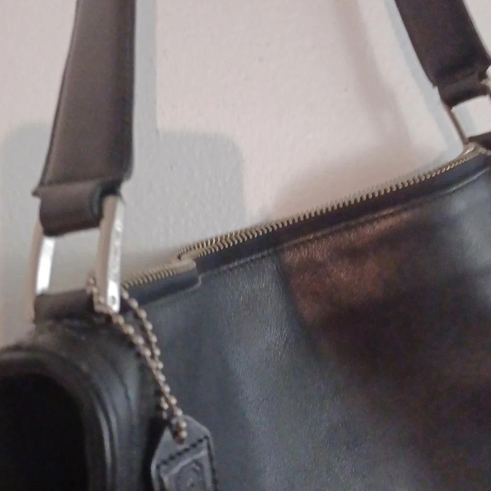 Vintage Black Coach Shoulder bag - Picture 4 of 16